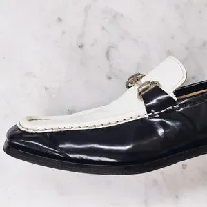 Gucci Horsebit Loafers Vintage 1996 Two-Tone Black & White, M Sz 5.5 D; W Sz 7 Gucci | Shoes | Gucci Horsebit Loafers Vintage 996 Twotone  main image 4